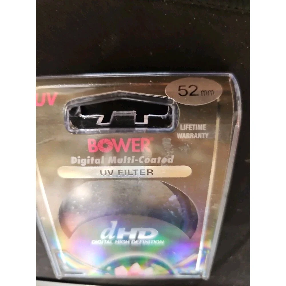 Bower 52mm Digital Multi-Coated UV Filter  - BRAND NEW SEALED - (772)